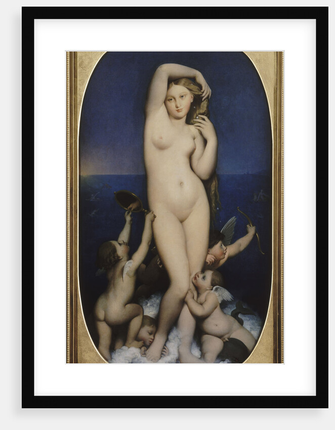 Venus Anadyomene by Jean Auguste Dominique Ingres