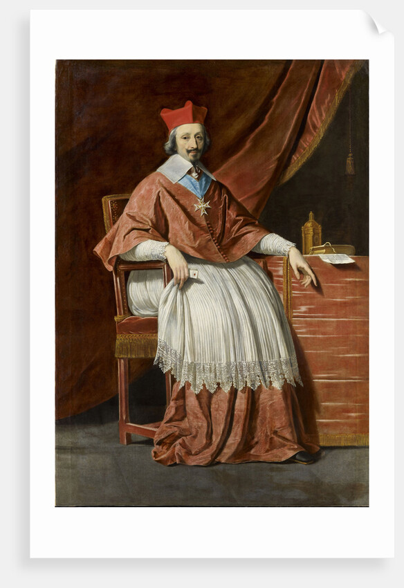 Cardinal de Richelieu by Philippe de Champaigne