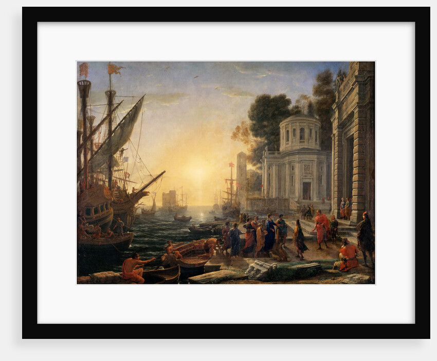 The Disembarkation of Cleopatra at Tarsus by Claude Lorrain