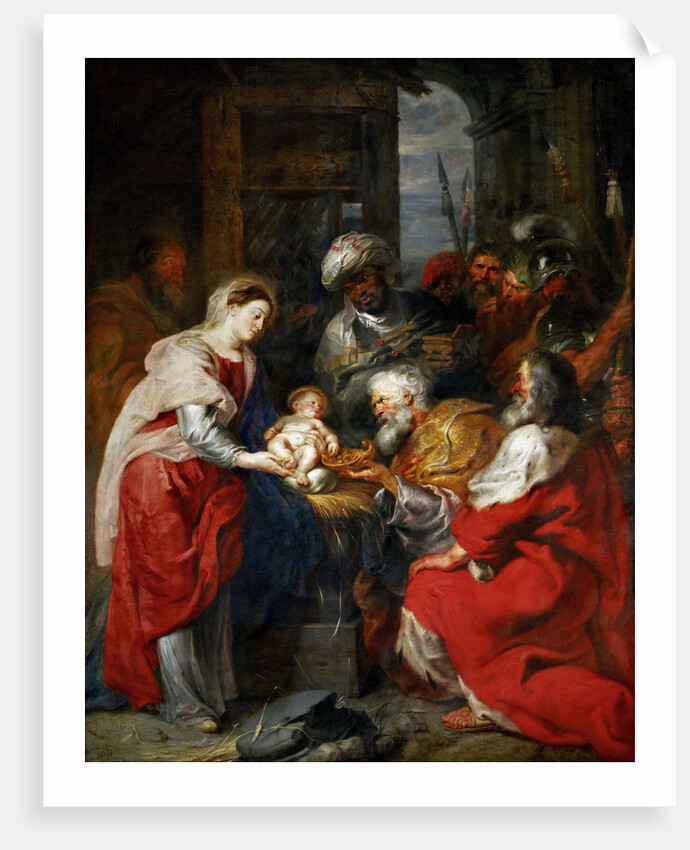 The Adoration of the Magi by Pieter Paul Rubens