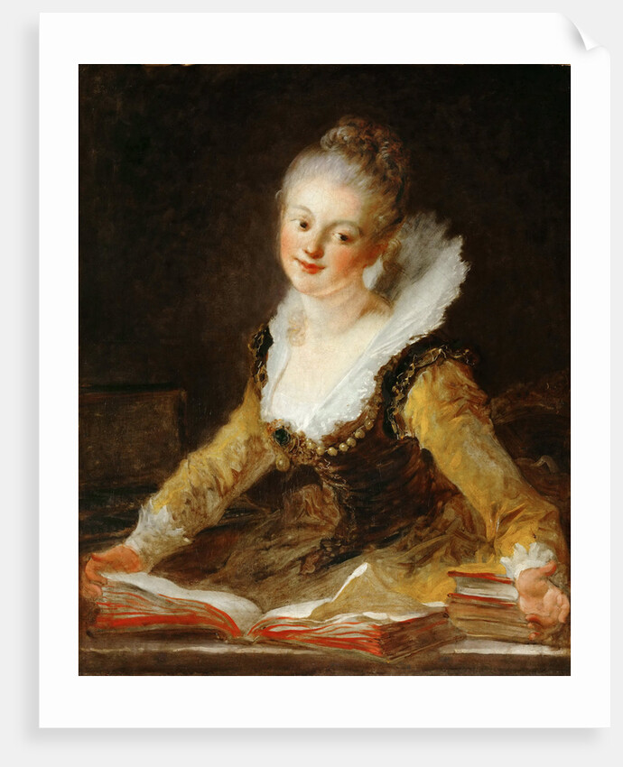 LÉtude by Jean Honoré Fragonard