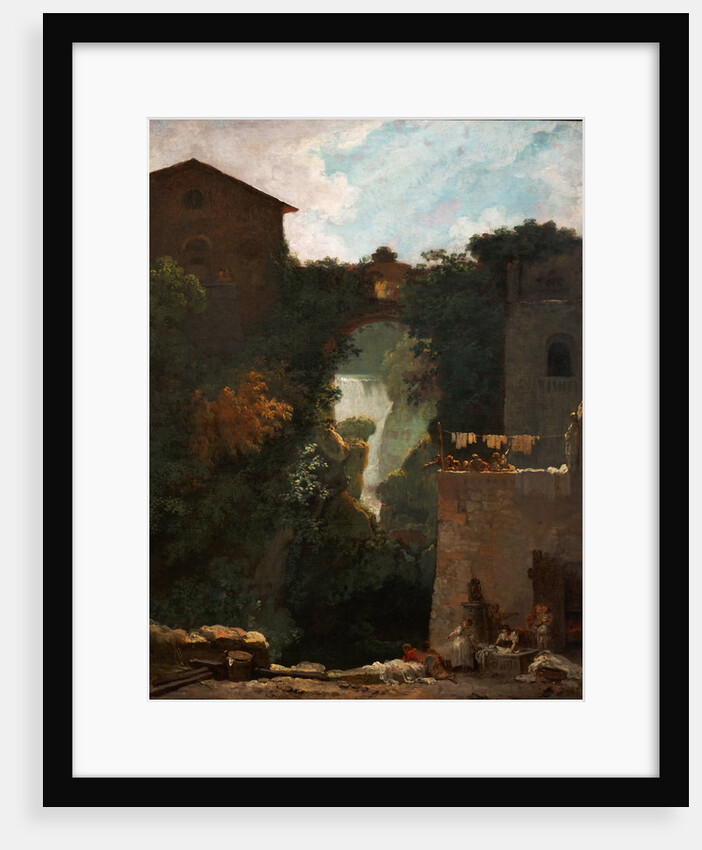 Les Cascatelles de Tivoli (Cascatelle Grandi in Tivoli) by Jean Honoré Fragonard