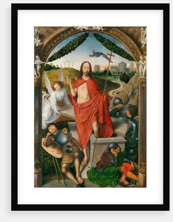 Triptych of The Resurrection (Central panel) by Hans Memling