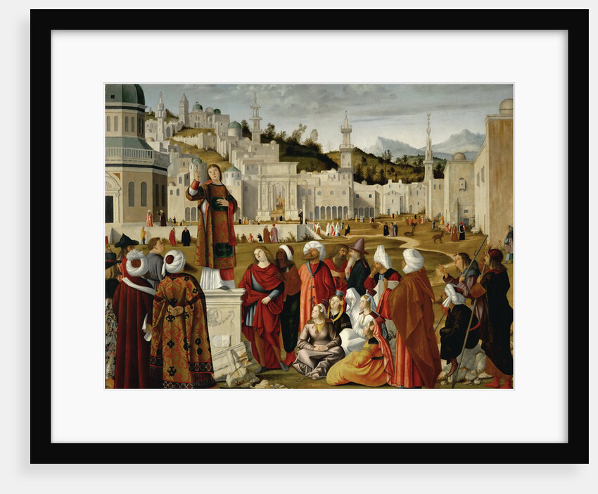 The Sermon of St. Stephen at Jerusalem by Vittore Carpaccio