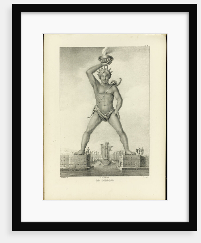 The Colossus of Rhodes by Petrus Josephus Witdoeck