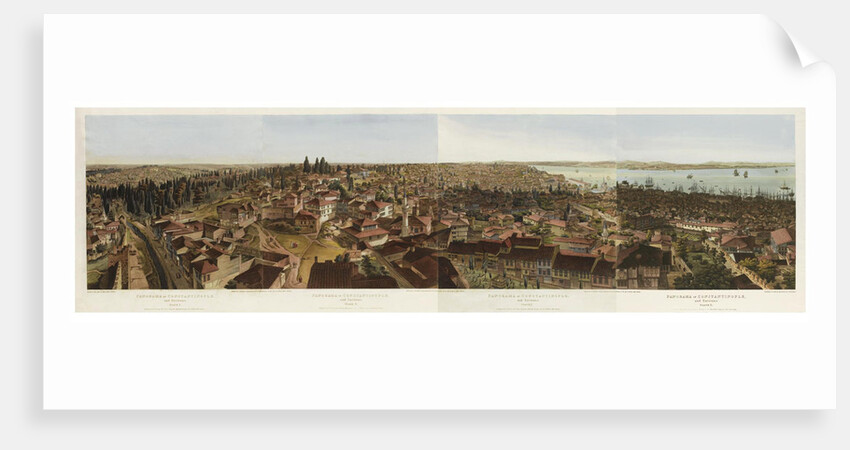 Panorama of Constantinople by Henry Aston Barker