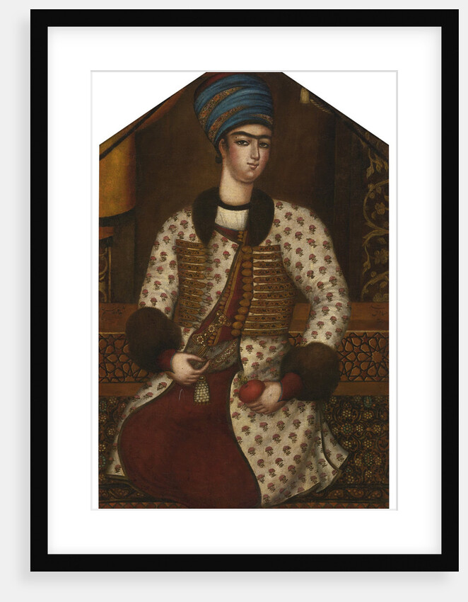 Portrait of Rustam Khan Zand by Muhammad Sadiq