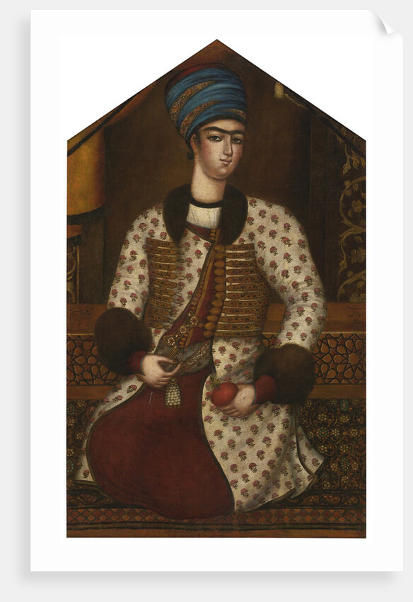 Portrait of Rustam Khan Zand by Muhammad Sadiq