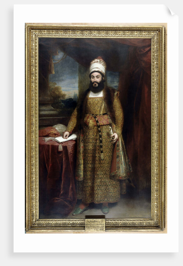 Portrait of Mirza Abul Hasan Khan Ilchi by Sir William Beechey
