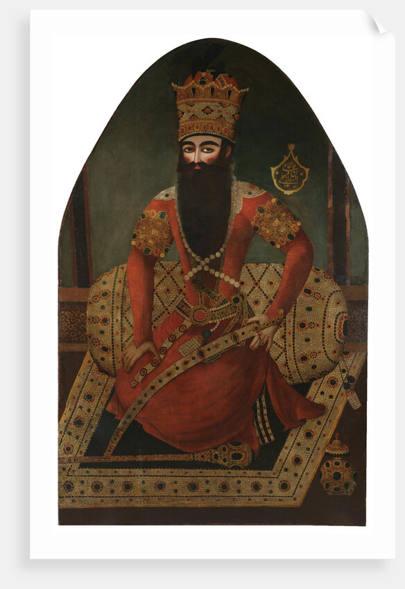 Portrait of Fath Ali Shah by Mirza Baba
