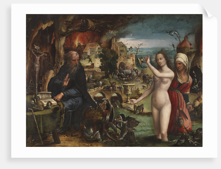 The Temptation of Saint Anthony by Pieter Coecke van Aelst the Elder
