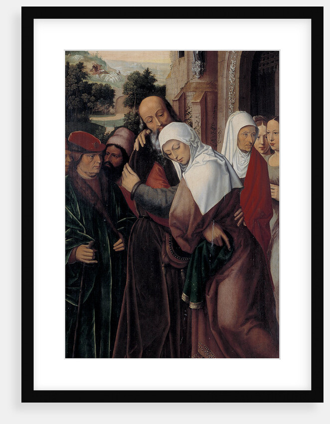 Meeting of Saints Joachim and Anne at the Golden Gate by Ambrosius Benson