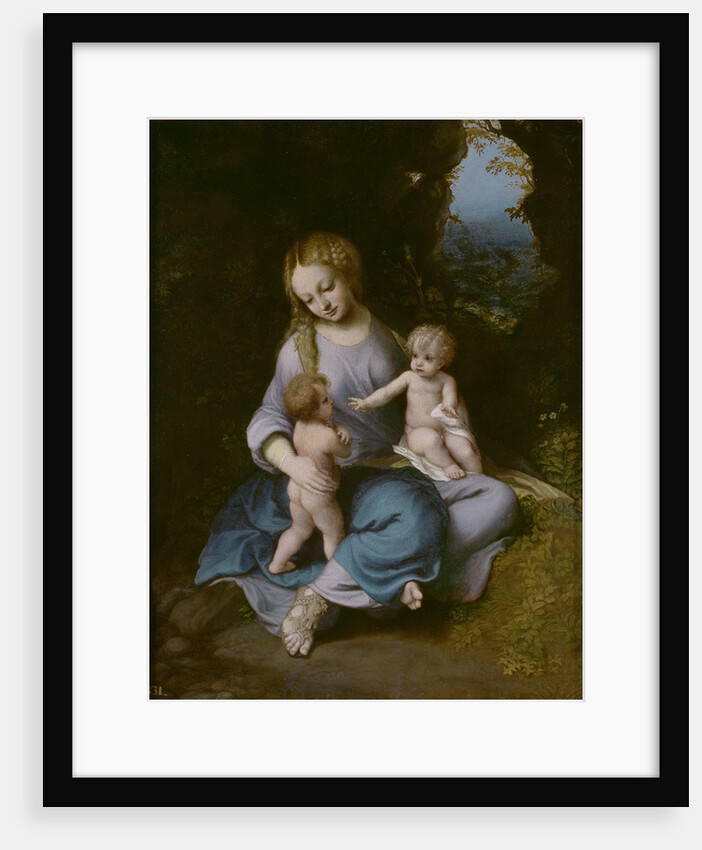 Virgin and child with John the Baptist as a Boy by Correggio