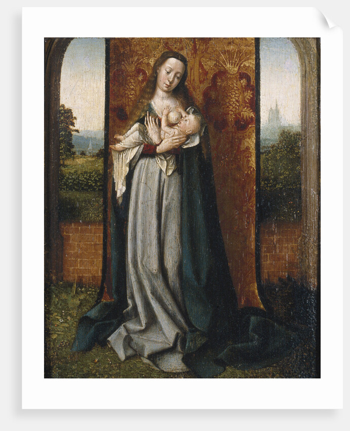 Virgin and child by Jan Provost