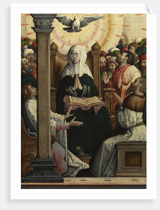 Pentecost by Juan de Flandes