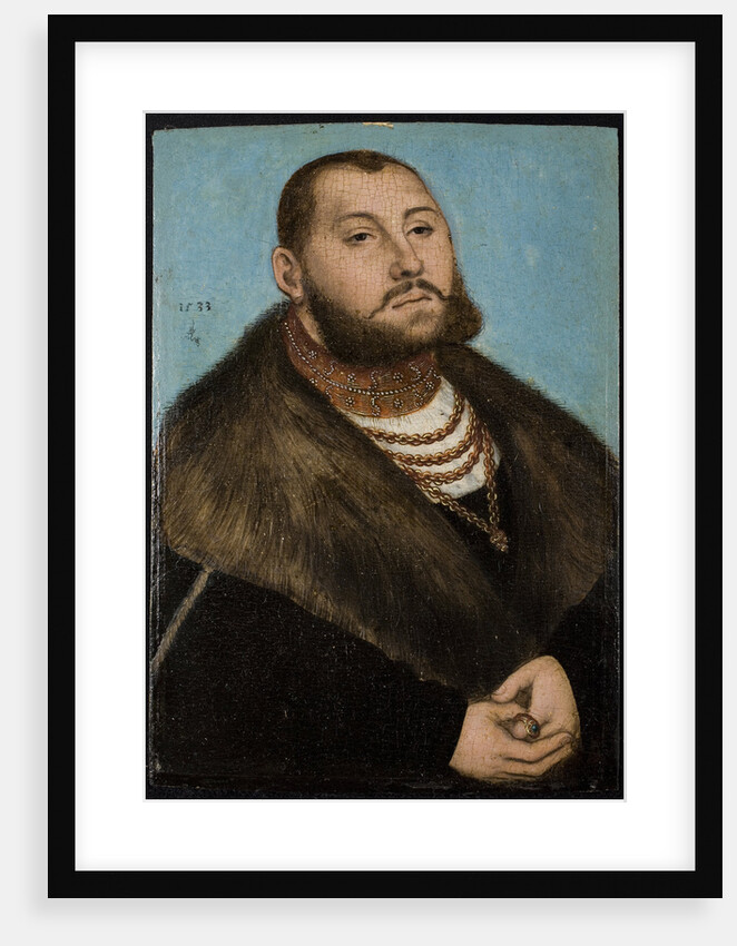 John Frederick I, Elector of Saxony by Lucas Cranach the Elder