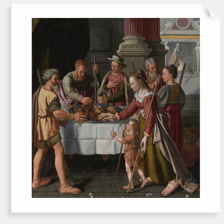 The First Passover Feast by Huybrecht Beuckelaer