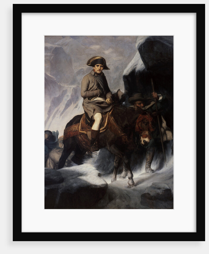 Bonaparte Crossing the Alps by Paul Hippolyte Delaroche