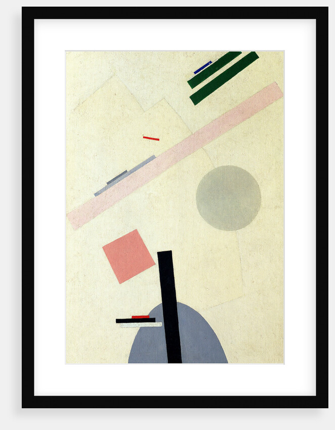 Suprematist Composition by Kasimir Severinovich Malevich