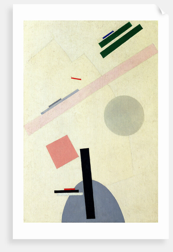 Suprematist Composition by Kasimir Severinovich Malevich