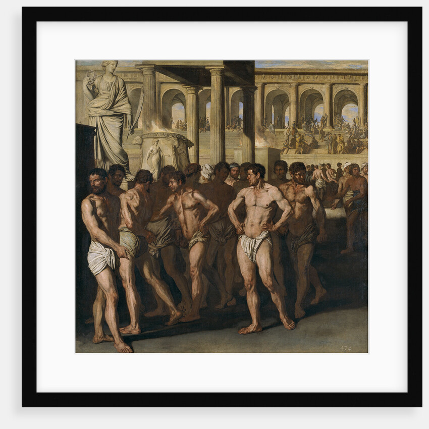 Gladiators by Aniello Falcone