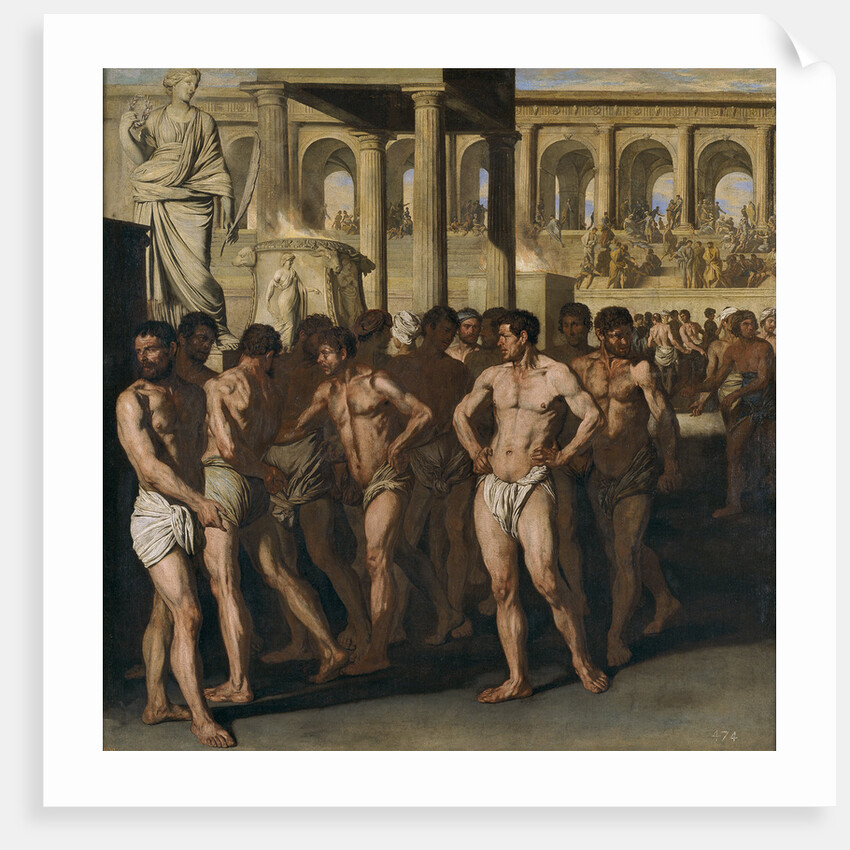 Gladiators by Aniello Falcone