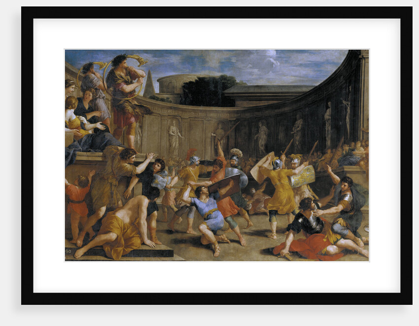 Roman gladiators by Giovanni Francesco Romanelli