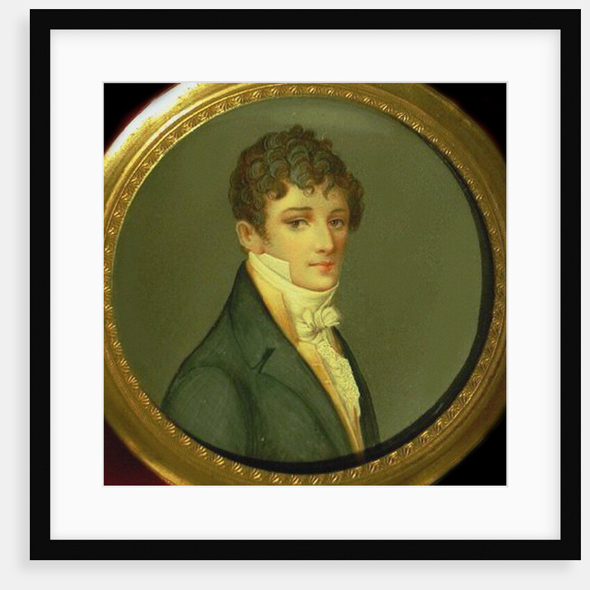 Portrait of Nikolay Afanasyevich Goncharov, Natalia Pushkinas father by Anonymous