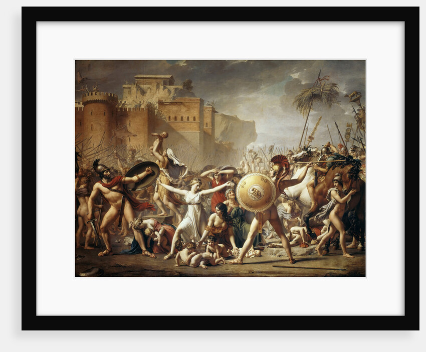 The Rape of the Sabine Women by Jacques Louis David