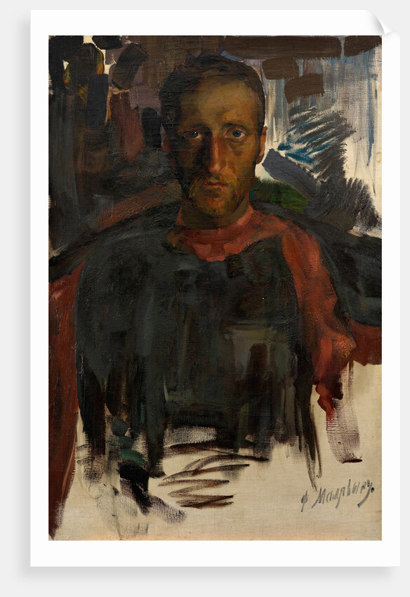 Portrait of the Poet Nikolay Gumilyov by Filipp Andreyevich Malyavin