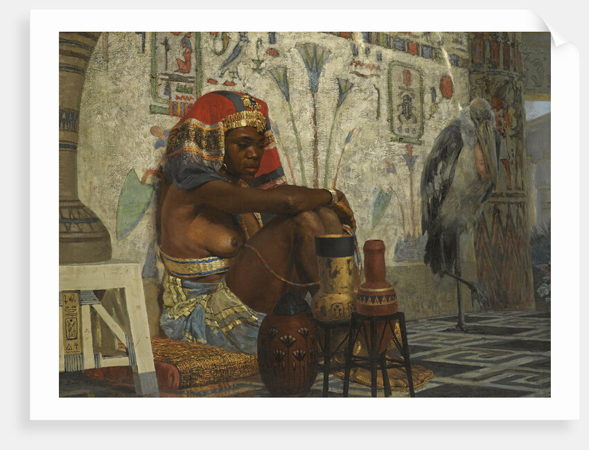 Egyptian Girl by Vasili Dmitrievich Polenov