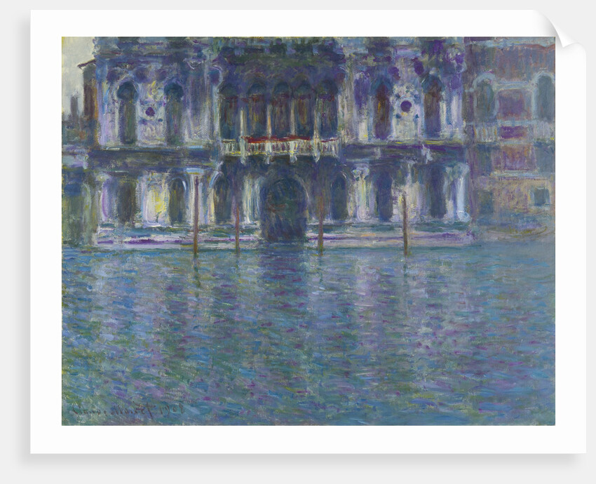 Palazzo Contarini by Claude Monet
