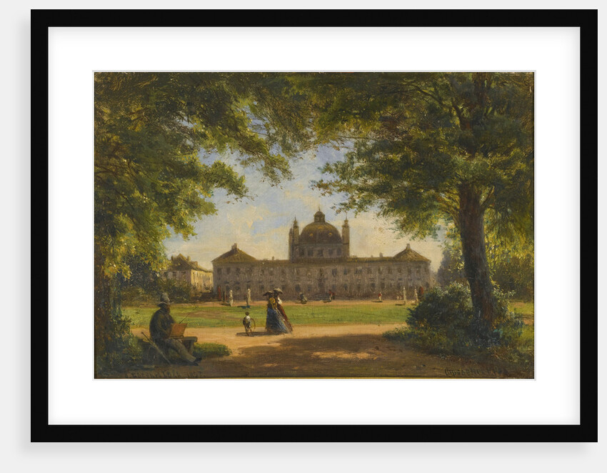 Fredensborg Palace by Alexei Petrovich Bogolyubov
