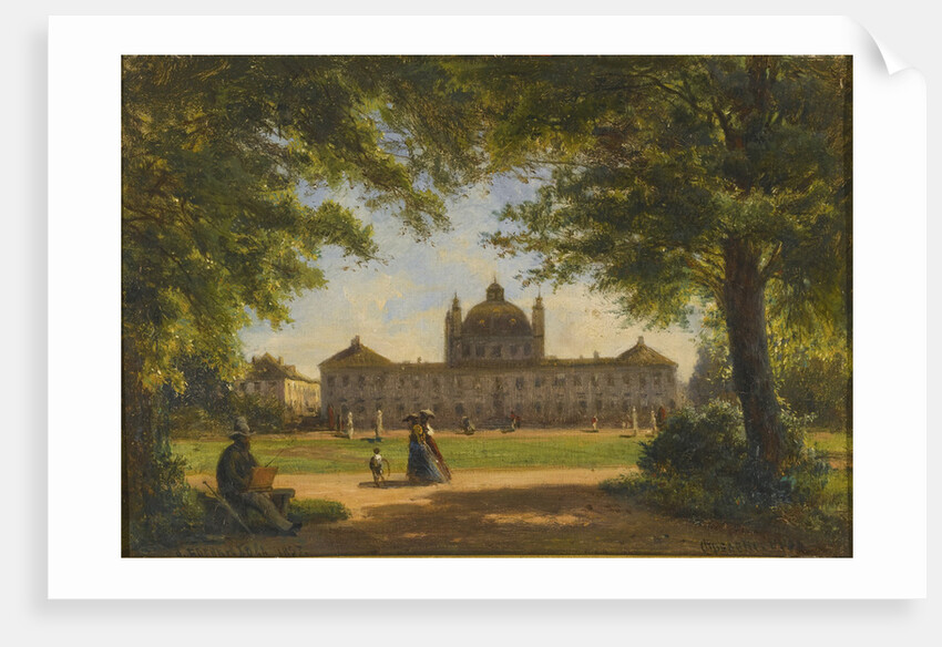 Fredensborg Palace by Alexei Petrovich Bogolyubov