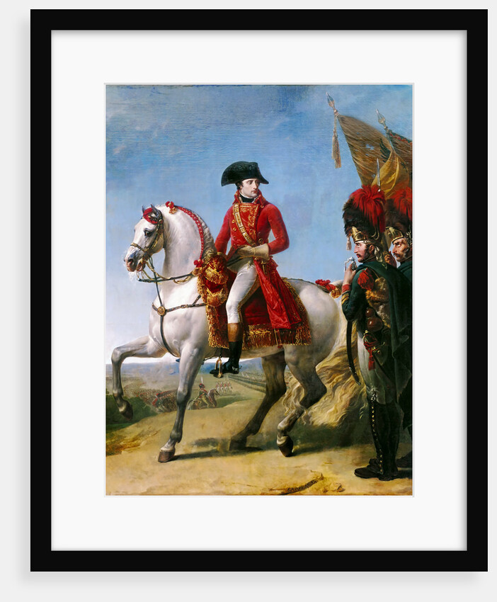 Napoleon Bonaparte, First Consul, Reviewing his Troops after the Battle of Marengo by Baron Antoine Jean Gros