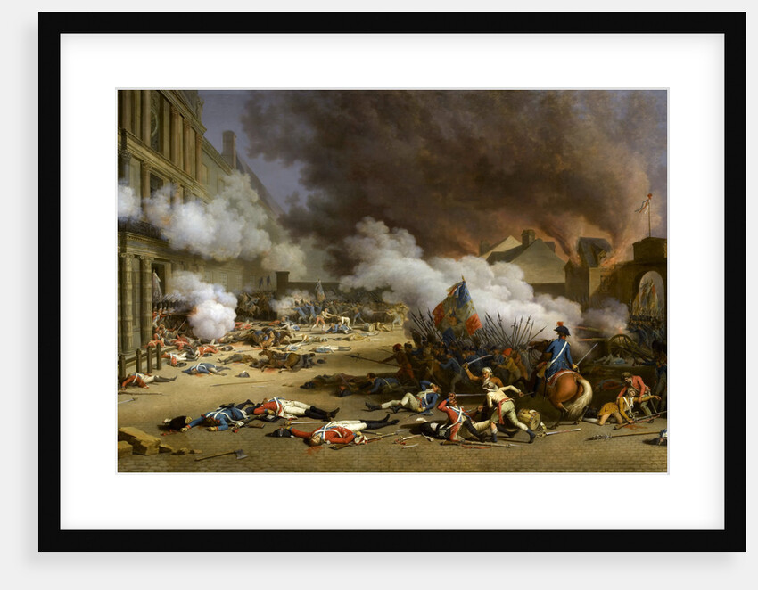 The insurrection of the 10 August 1792 by Jacques Bertaux