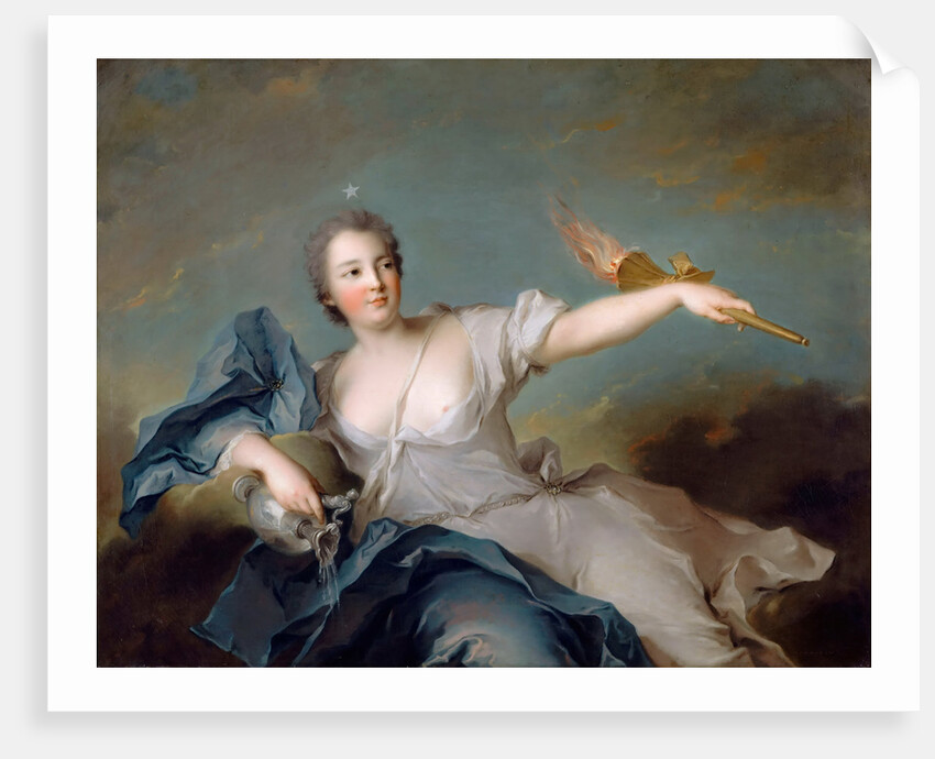 Marie-Anne de Nesle, marquise de La Tournelle, duchesse de Châteauroux by Jean-Marc Nattier