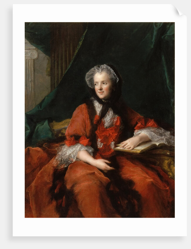 Portrait of Marie Leszczynska, Queen of France by Jean-Marc Nattier