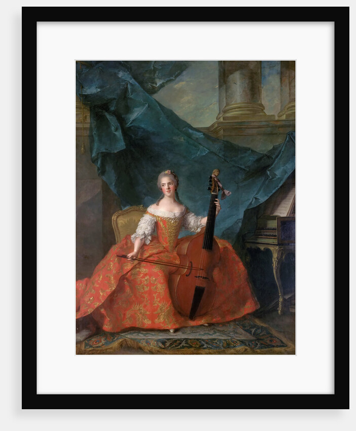 Princess Anne Henriette of France by Jean-Marc Nattier
