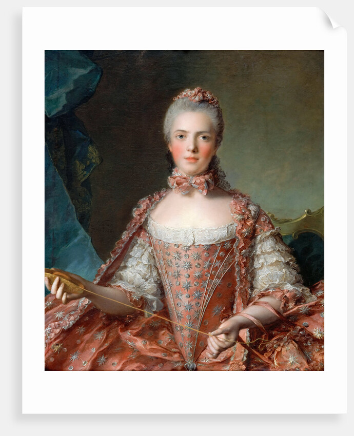 Princess Marie Adélaïde of France by Jean-Marc Nattier