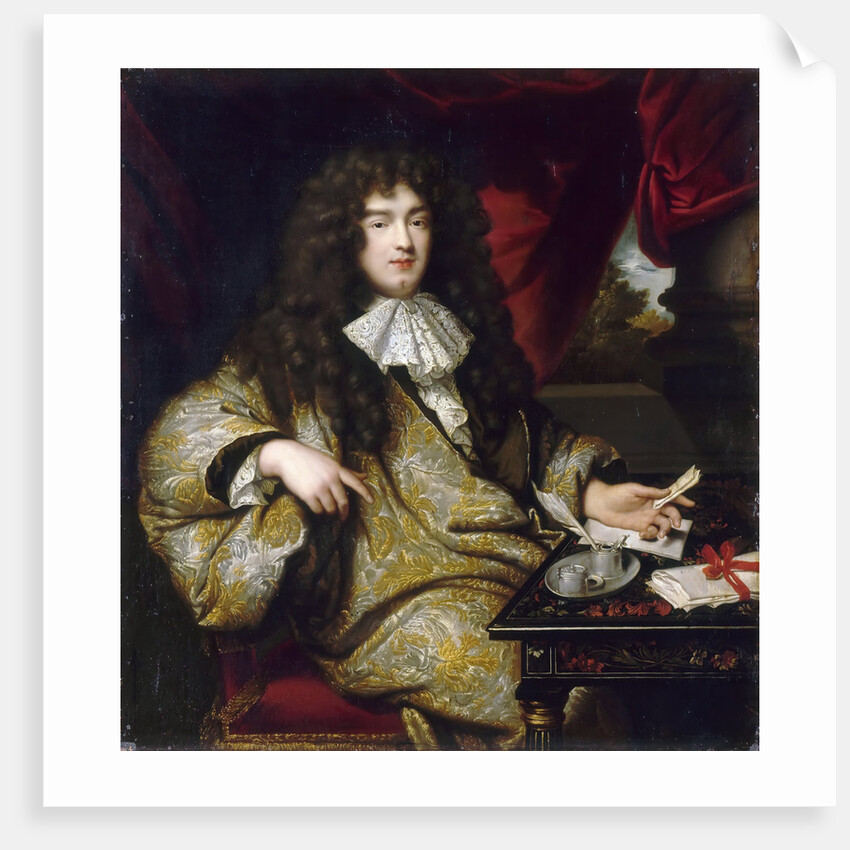 Jean-Baptiste Colbert, marquis de Seignelay by Jean-Marc Nattier
