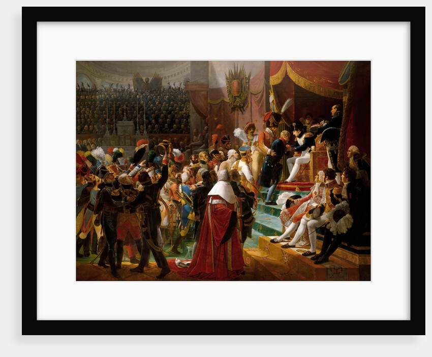 First remittance of the Legion of Honour, 15 July 1804, at Saint-Louis des Invalides by Jean-Baptiste Debret