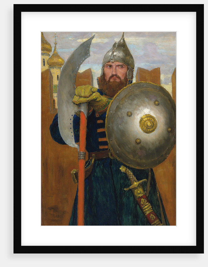 On guard by Viktor Mikhaylovich Vasnetsov