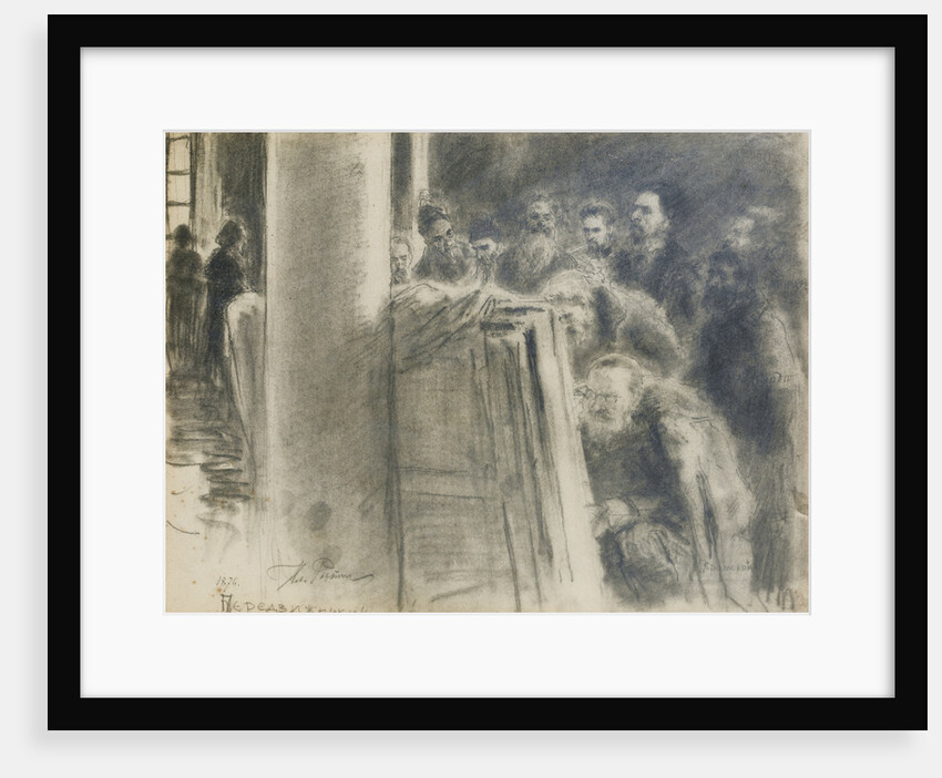 The Peredvizhniki-Group by Ilya Yefimovich Repin
