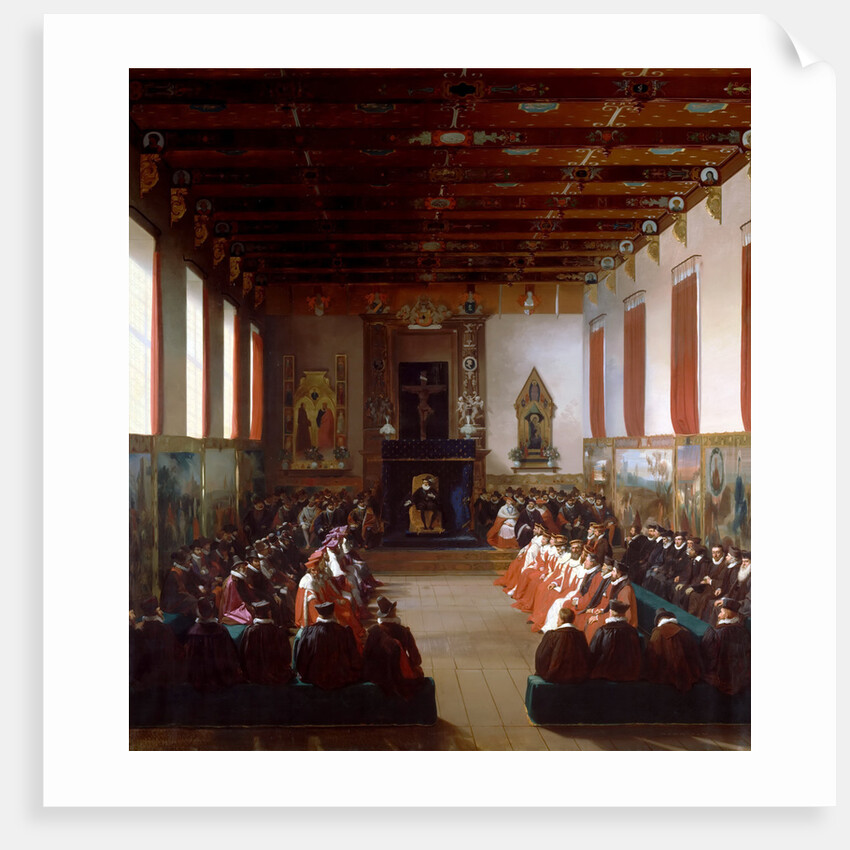 The Assembly of Notables at Rouen by Henry IV in 1596 by Jean Alaux