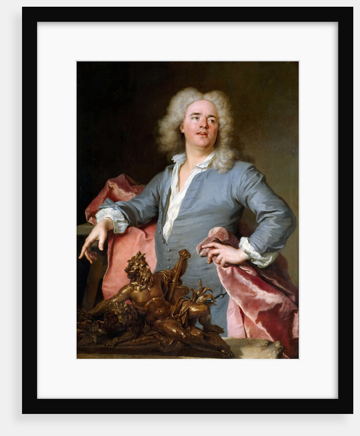 Guillaume Coustou the Elder by Jacques-François Delyen