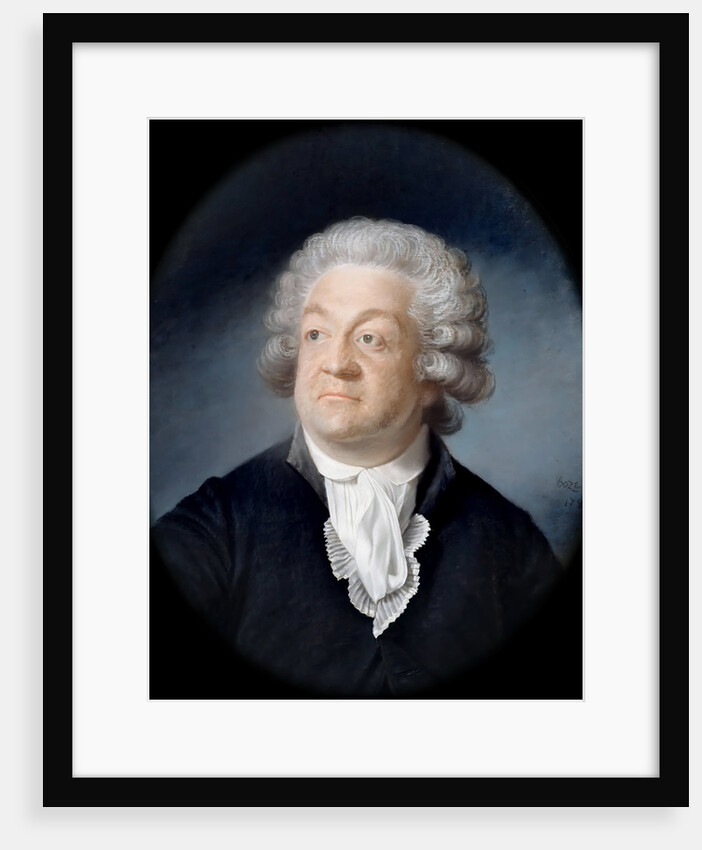 Portrait of Honoré Gabriel Riqueti, comte de Mirabeau by Joseph Boze