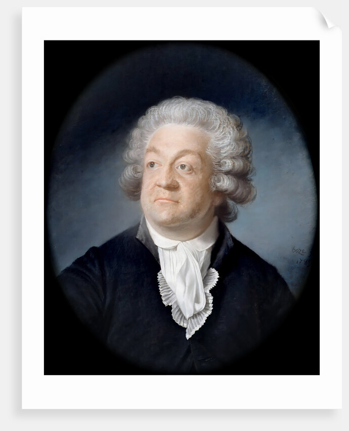 Portrait of Honoré Gabriel Riqueti, comte de Mirabeau by Joseph Boze