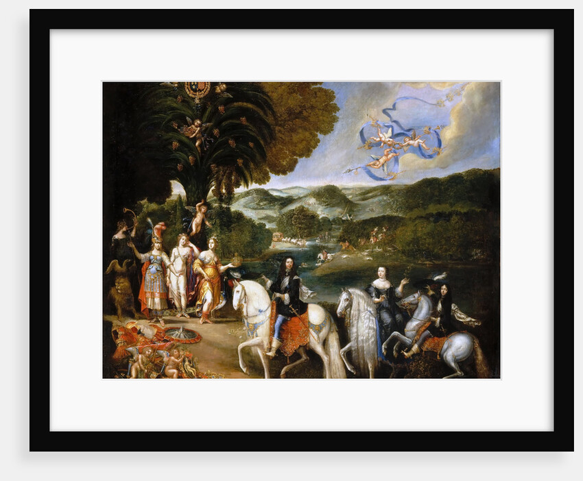 Allegory of the Treaty of the Pyrenees (Allegory of the Marriage of Louis XIV) by Claude Deruet
