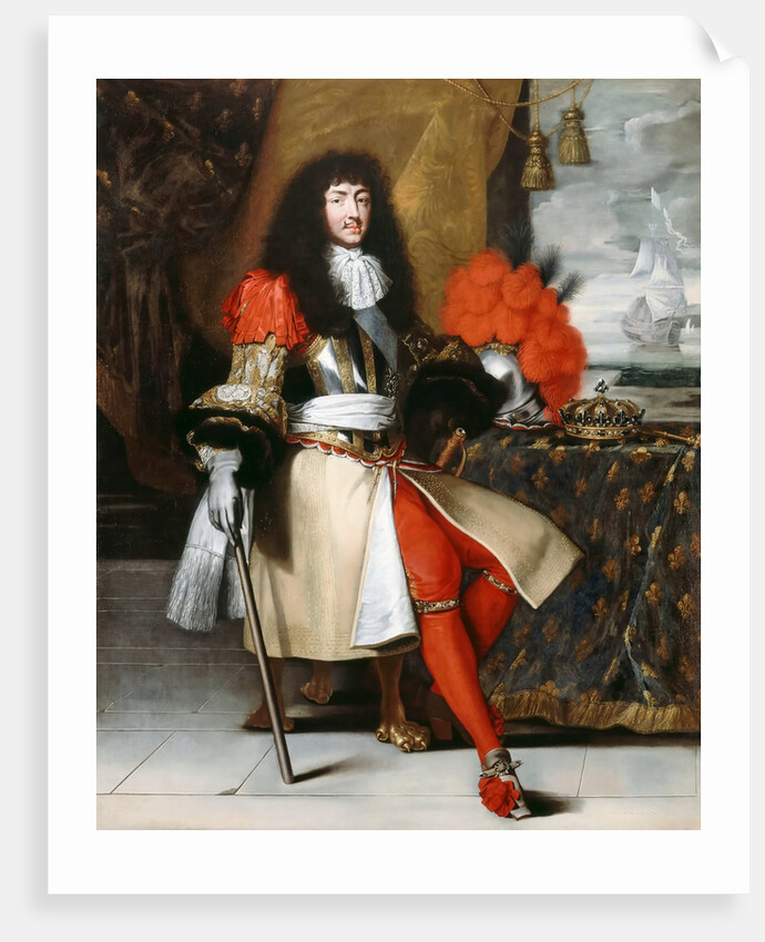 Louis XIV, King of France by Claude Lefèbvre